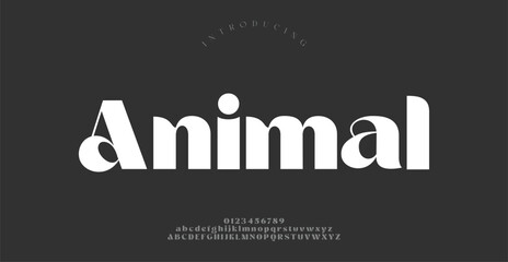 Animal alphabet small letter a to z logo design © Rose