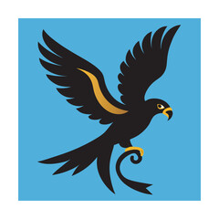 Falcon Talon Gripping A Snake