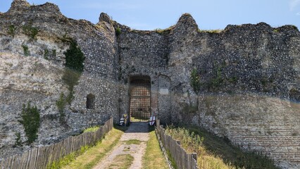 Chateau d'Arques-la-Bataille Castle near Dieppe, France