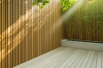 Modern garden design ideas backyard landscaping with wood fence plants