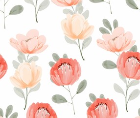 Floral  Pattern , Flowers Pattern , Wall Paper , backgorund
