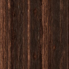 Dark Brown Wooden Texture Background
