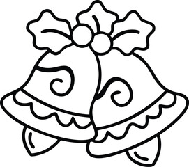 christmas coloring pages, illustration, for kids. winter coloring pages