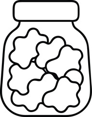 christmas coloring pages, illustration, for kids. winter coloring pages