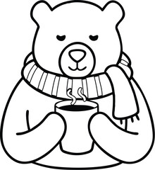 christmas coloring pages, illustration, for kids. winter coloring pages