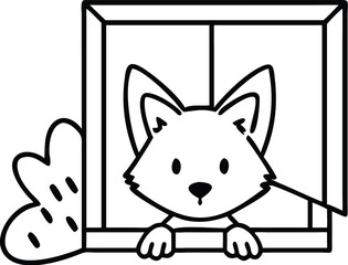 christmas coloring pages, illustration, for kids. winter coloring pages