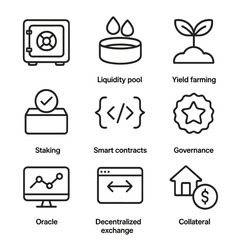 set of icons for web