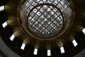 inside the dome