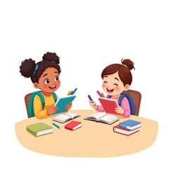 Fun School Shopping Reveal Among Kids