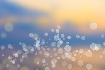 Abstrakcyjna tapeta, efekt bokeh. Abstrakcyjna tekstura, lśniący overlay, połysk nakładki, brokat, jasny pył, pastelowy kolor	