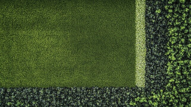 Artificial turf grass and greenery wall for landscaping and garden design ideas trend