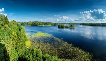 eastern shore of lake myastro myadel myadel district minsk region belarus