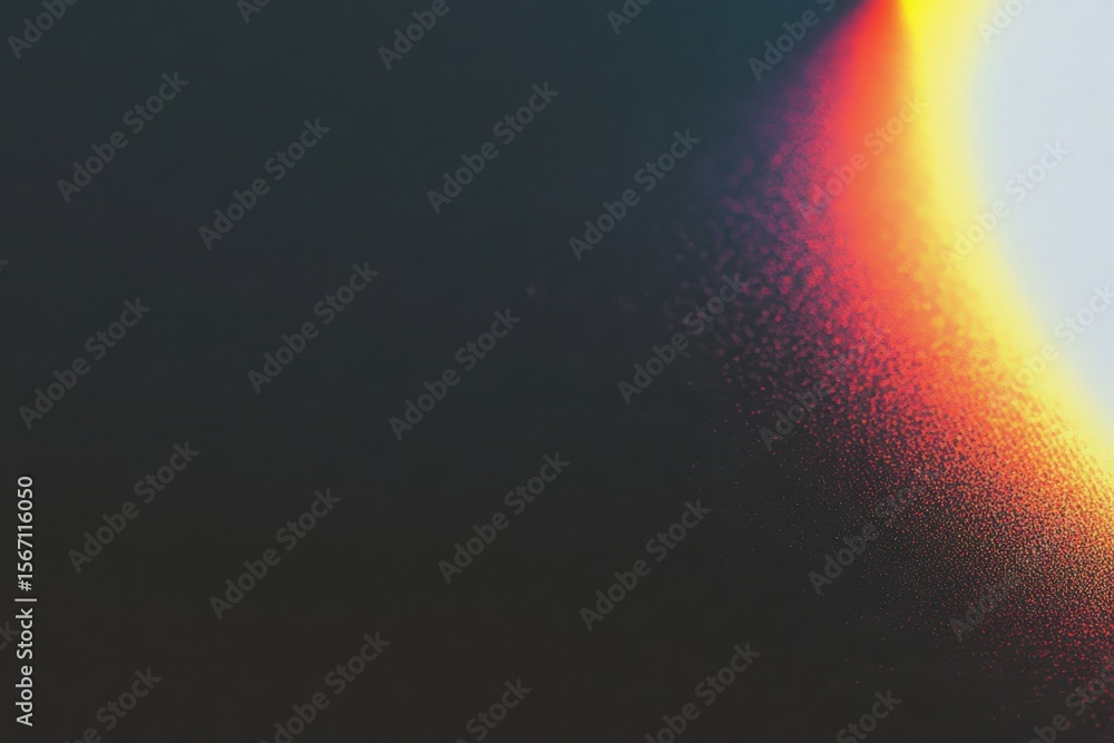 Poster abstract textured background with vibrant orange and yellow light creating a dynamic visual effect, 