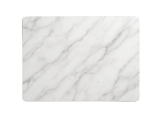 A marble-patterned placemat made from laminated paper, suitable for disposable use during a casual gathering in a small apartment.