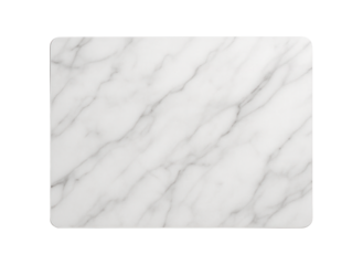 A marble-patterned placemat made from laminated paper, suitable for disposable use during a casual gathering in a small apartment.