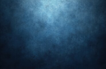 Dark blue textured background with misty effect. The abstract design creates atmospheric feeling. Grunge wall design wallpaper, photo. Ideal for graphic designs, decor, studio photo, art projects.
