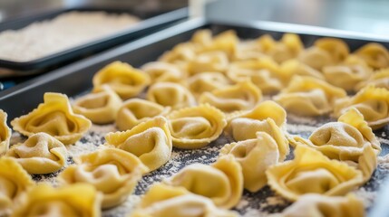 Homemade tortellini pasta recipe italian cuisine fresh filled pasta making process culinary art
