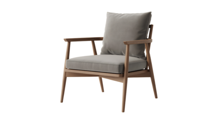 Transparent shop modern accent chair wooden frame upholstered seat cushion living room furniture online store