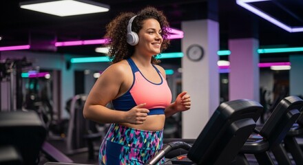 Fototapeta premium woman in gym