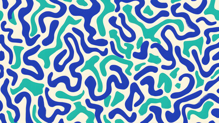 blue abstract seamless background 