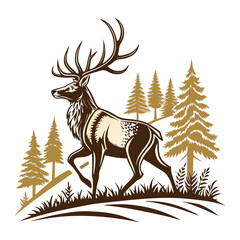 Into the Wild Twilight – Where the Silent Forest Meets the Heart of the Deer Hunter