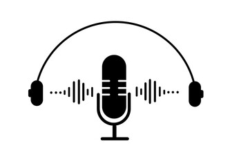 headphones and microphone