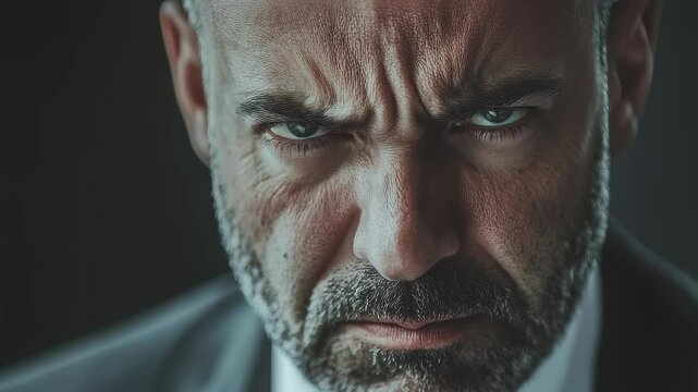 Experienced Businessman Deeply Contemplating