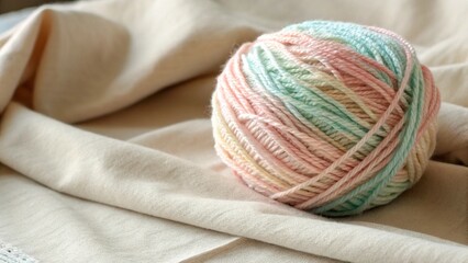 yarn and knitting needles