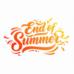 End of Summer