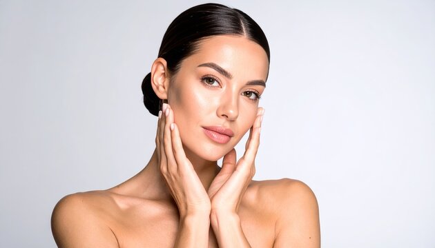 Radiant Skin Beauty Portrait of a Woman