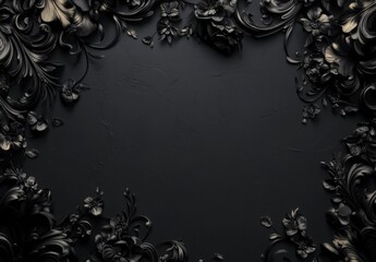 Luxury black background.