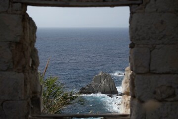 view from the sea