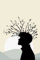 Teenager, Head, Tree, Growth, Leaves, Problem, Solution, Personality, Therapy, Psychotherapy,...