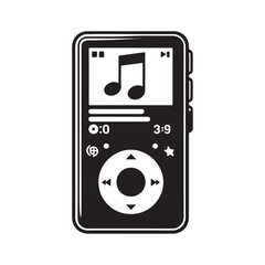 mp3 player with headphones