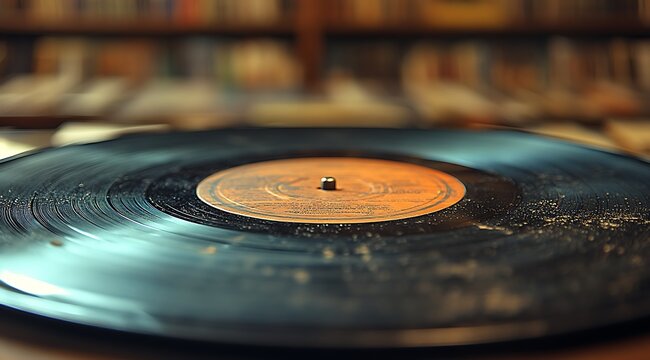 Vintage Vinyl Record A Nostalgic Musical Journey
