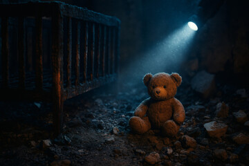 Teddy Bear - Arsonist Crime Scene