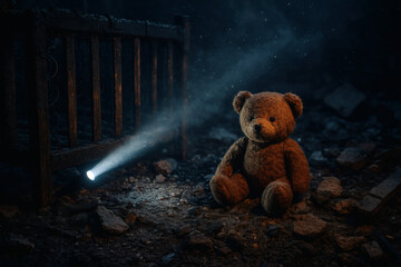 Teddy Bear - Arsonist Crime Scene