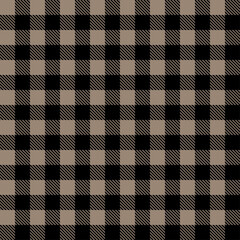 Black and beige checkered pattern with diagonal lines for design projects and textiles