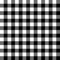 Black and white checkered pattern creating a classic textile design suitable for various uses