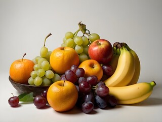 fruit, food, apple, orange, fruits, grapes, healthy, grape, isolated, banana, fresh, ripe, green, diet, white, red, kiwi, lemon, vegetable, apples, juicy, organic, sweet, citrus, vegetarian