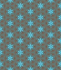 Vintage floral seamless pattern design for wallpaper, fabric, or textile decor