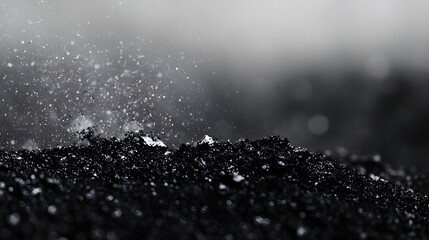 bokeh black backround