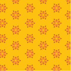 Seamless Pattern Floral Repeat Background