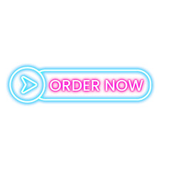 Neon Order Now Signboard