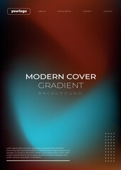 Vibrant gradient background colorful tones with modern minimalist layout, perfect for cover design and web presentations.