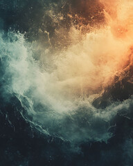 Fototapeta premium Dramatic Dark and Light Abstract Cloud Formation Texture