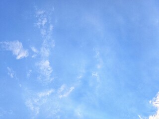 blue sky with clouds