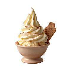 Vanilla Ice Cream Transparent Background