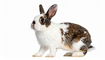 Fototapeta premium rabbit on white background