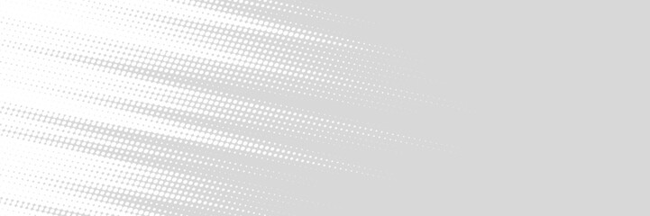 Halftone dots white color pattern gradient grunge texture background. Dot pop art comic sport style vector illustration. modern background